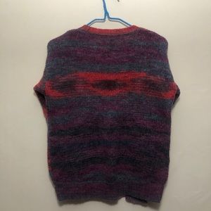 Multicolor winter sweater